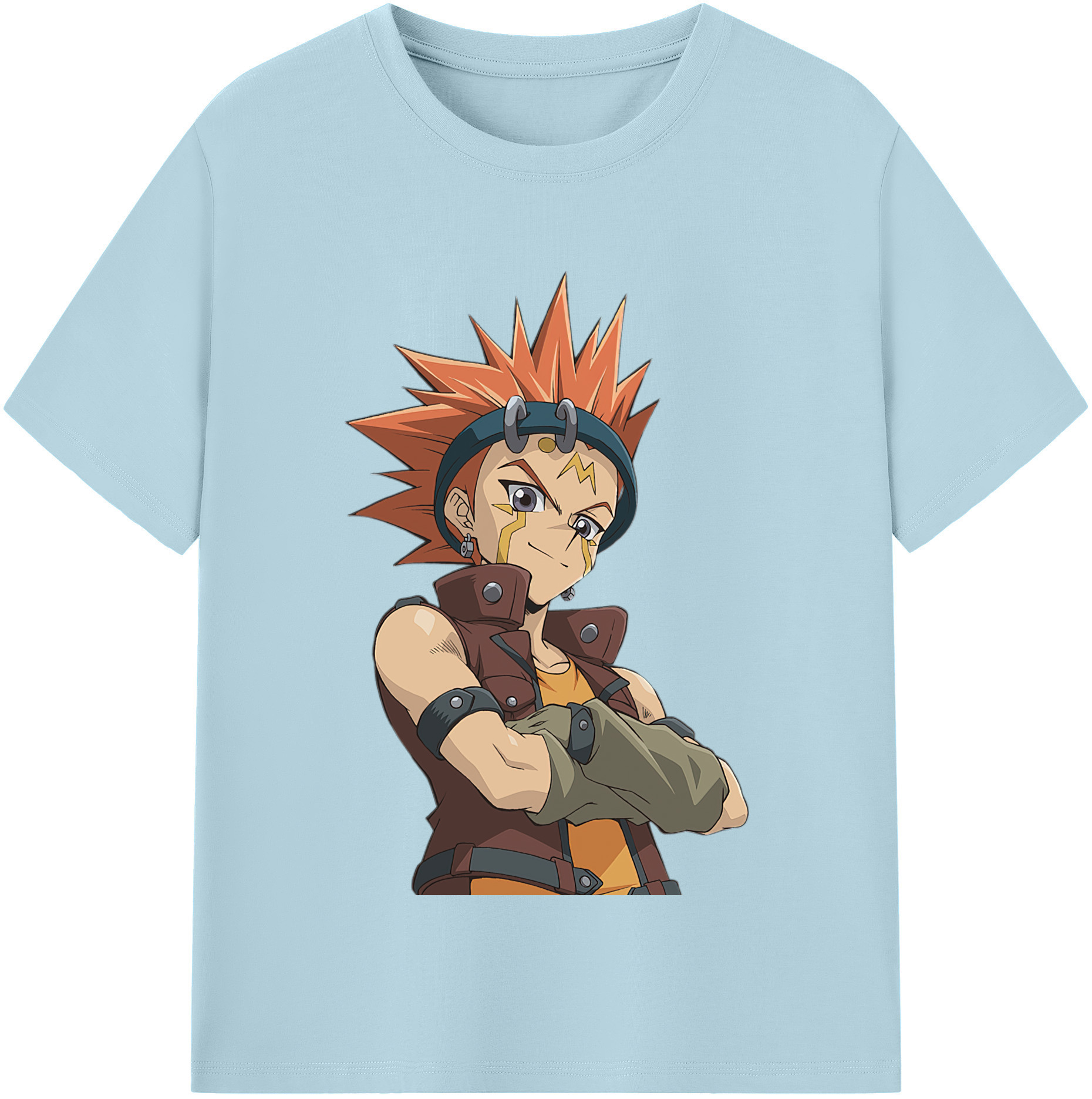 （画像用） 遊☆戯☆王 Yu-Gi-Oh! 綿100％半袖Tシャツ（フロントプリント）